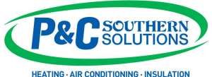 P&C Heating and Air Conditioning Company Logo